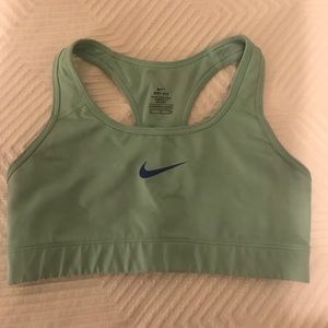 Sea Foam Green Nike Sports Bra